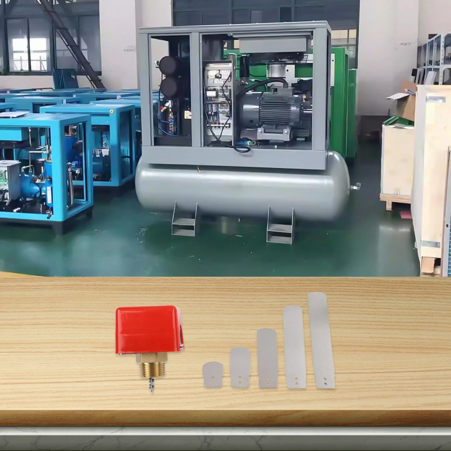 Automatico Ferro Paddle Acqua Flusso Interruttore Controller HFS-25 per Rilevamento e Controllo Liquidi