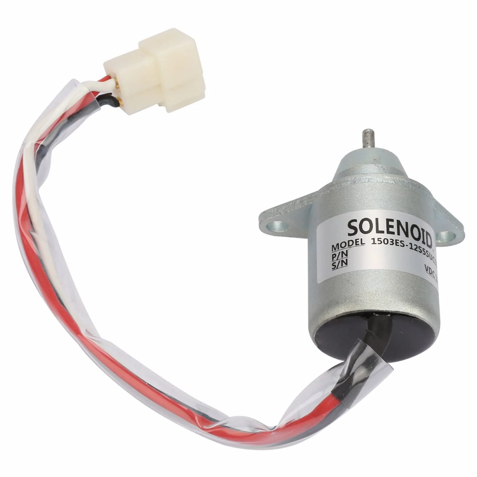 Arresto Motore 12V, Solenoide Woodward 1503Es 12S5Suc5S 1503Es-12S5Suc5S Kit di Sostituzione Elettrovalvola di Arresto Off 1503Es-12S5Suc5S