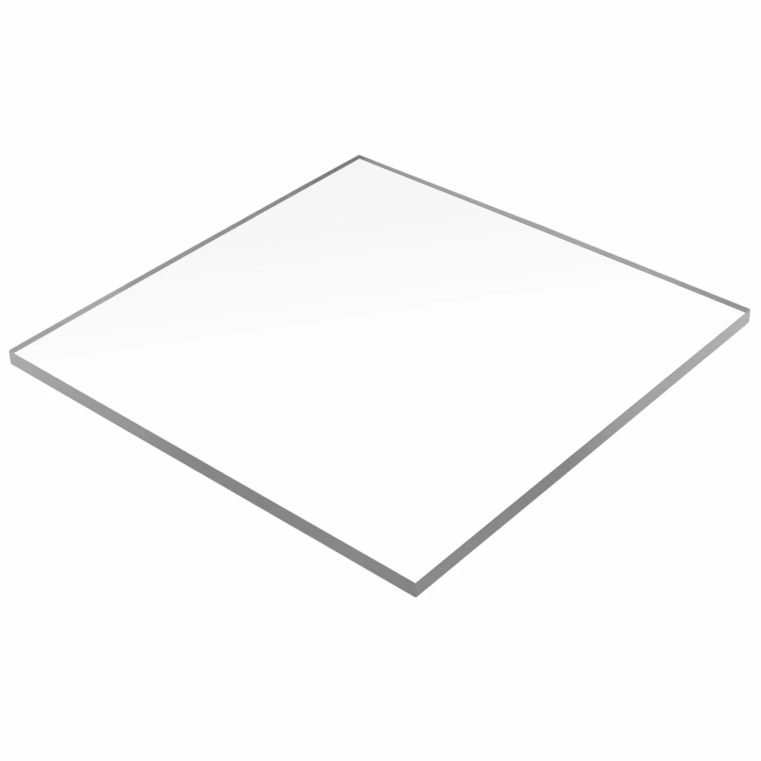 Foglio di Perspex trasparente, 300 x 300 mm, spessore 10 mm, acrilico resistente per cornici, pittura, progetti espositivi