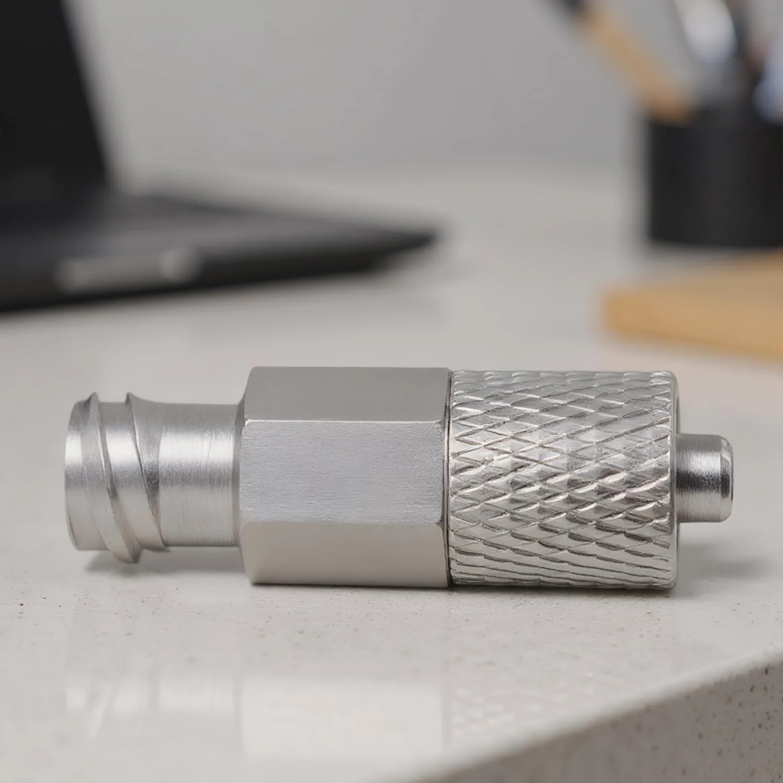 Luer Lock Adapter – Adattatore Luer per casa officina, estensori filettati di precisione, connessione in metallo per lubrificazione industriale, casa automobilistica, laboratorio agricolo
