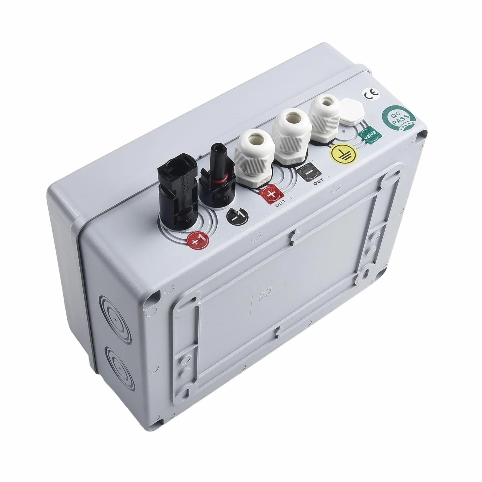 Oniissy IP65 impermeabile PV Combiner Box, 550V, 1 In 1 Out, Rilevamento in tempo reale, Lunga vita lavorativa,550V 1 In1 out 1 String Solare PV Combiner Box Protezione Impermeabile IP65