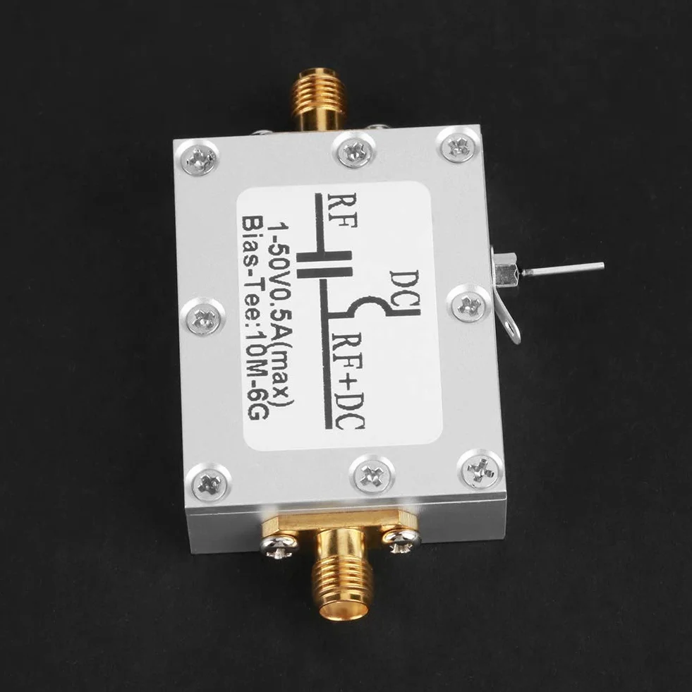 Zetiling Bias T a Banda Larga 10MHz-6GHz Amplificatore a Basso Rumore Modulo Frequenza Coassiale