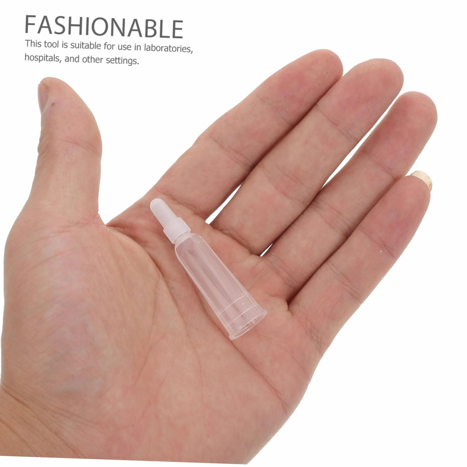 Apribottiglie Per Fiale 2Ml Trasparente Tpe Leggero Portatile Protezione Dita Contagocce Dosatore