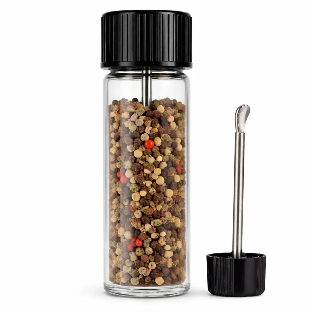 Flaconcini in vetro trasparente 5 ml, confezione da 4