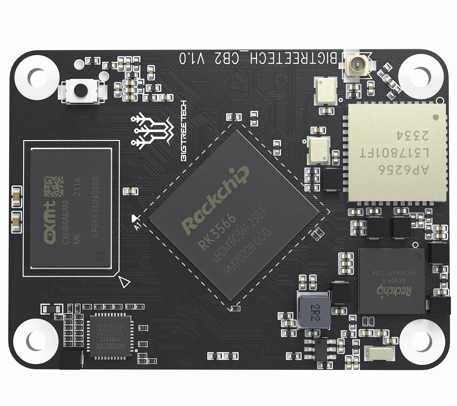 BIGTREETECH CB2 Core Control Board 2GB LPDDR4+32GB eMMC Storage Upgrade su BTT CB1 Supporta DSI/CSI Port Run Klipper Compatibile con Lampone pi 3B/4B Manta Serie Pi4B PAD 7