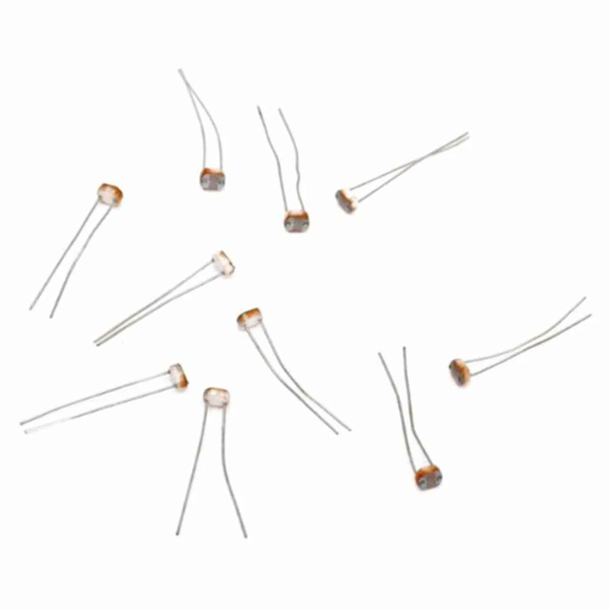10 Pezzi Fotoresistore Gl5528 Ldr Resistenza Dipendente Dalla Luce 5528 540nm 10-20ohm 20ms