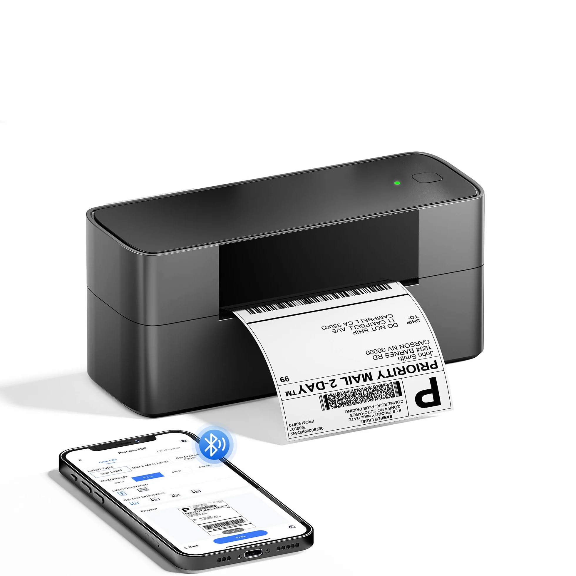 Itari Etichettatrice - Macchina Stampante di Etichette Senza Fili Per iOS e Android Produttrice di Etichette Per Abbigliamento