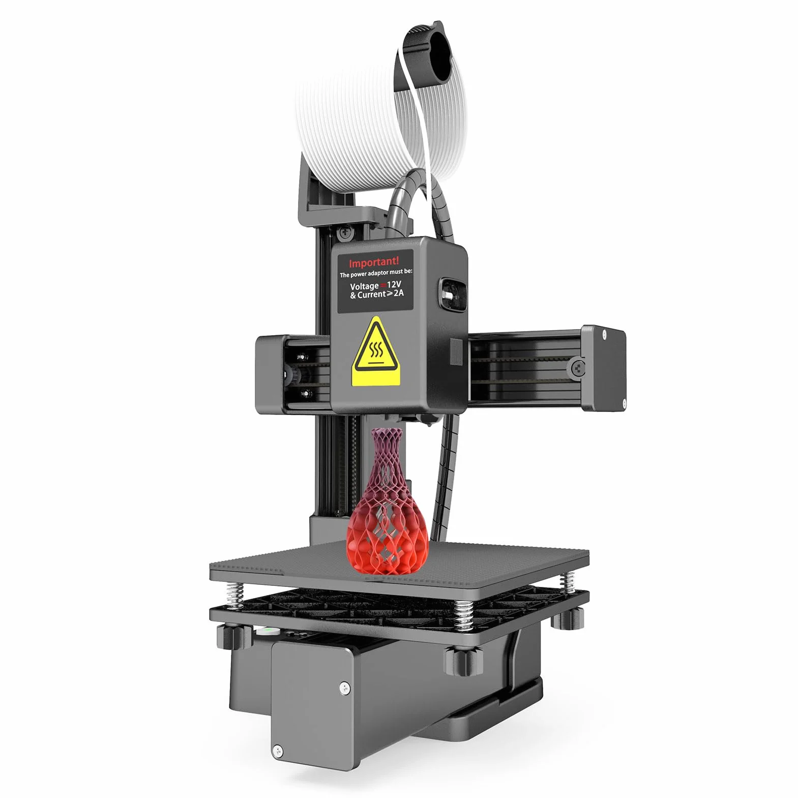 EasyThreed K10 – Mini Stampante 3D Desktop per Bambini, Piattaforma Rimovibile 100x100x100mm, per Principianti (Spina europea)