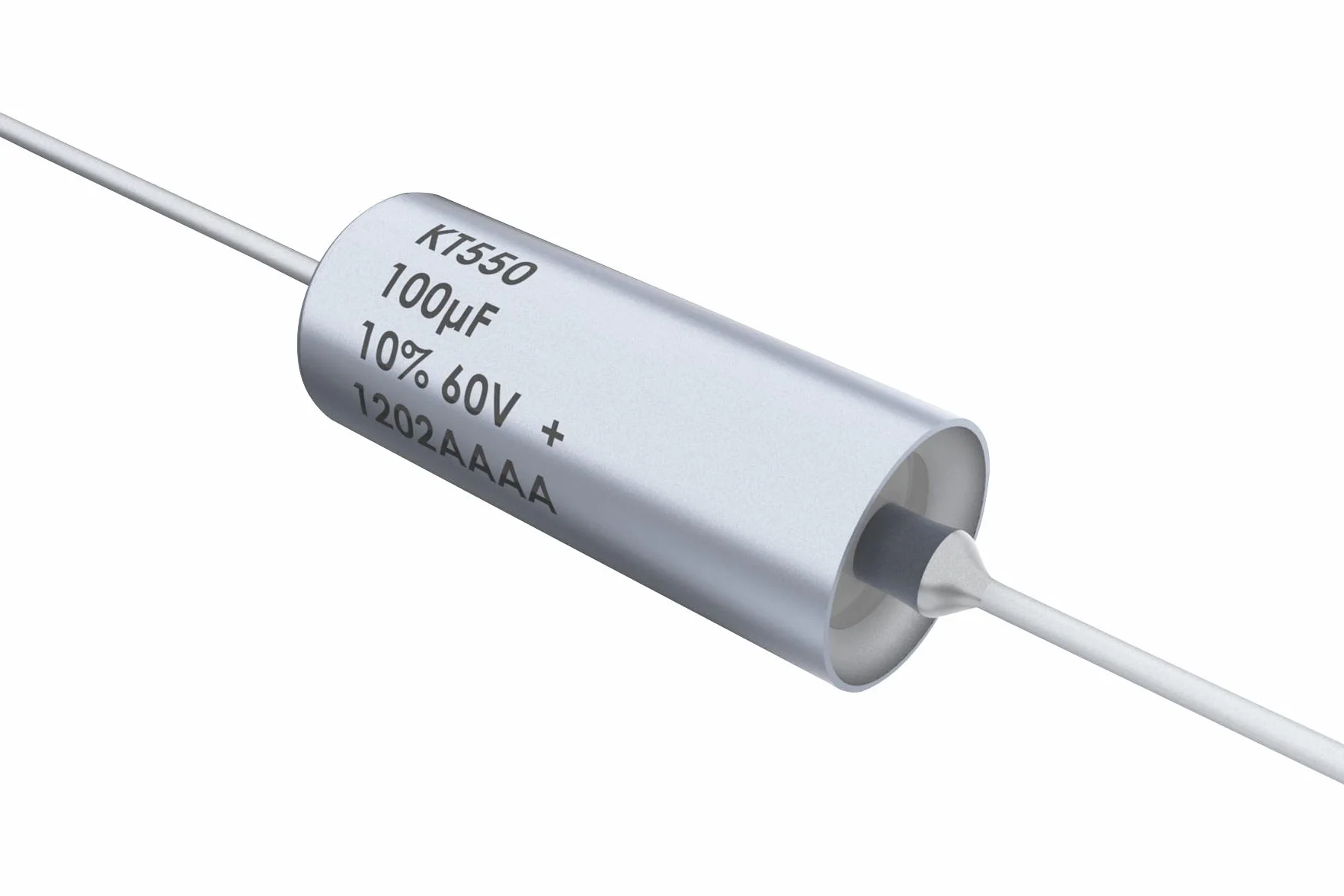 Cap, 82UF, 75V, TANT, Polimero, CASE B, Condensatori ai polimeri di tantalio, Qty.1 | T550B826K075AH