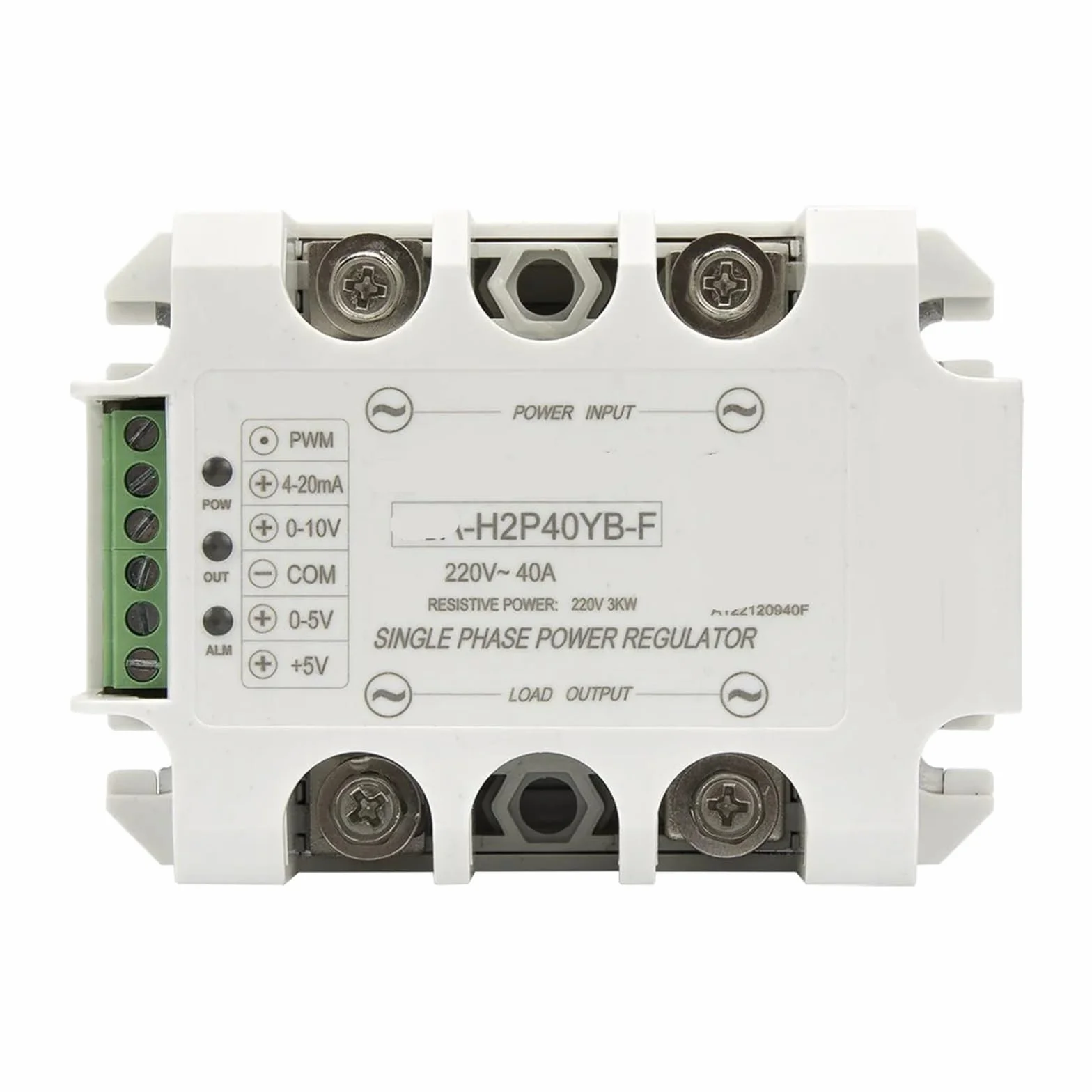 modulo relè allo Stato Solido H2P40YB-F AC 40A 220V regolatore di Tensione a Stato Solido a Feedback Negativo a Circuito Chiuso/modulo regolatore di Potenza