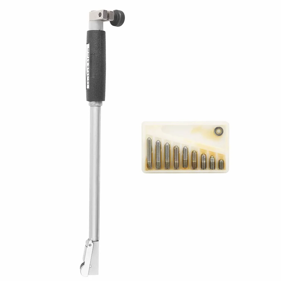 Set di Aste per Alesametri Interni, 0,01 Mm Indicatore di Fori Ad Alta Precisione Asta per Alesametri con Campo di Misura 18-35 Mm, Lega di Alluminio(18-35 mm)