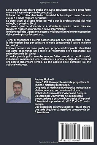 Manuale pratico illustrato per l'impianto fotovoltaico domestico