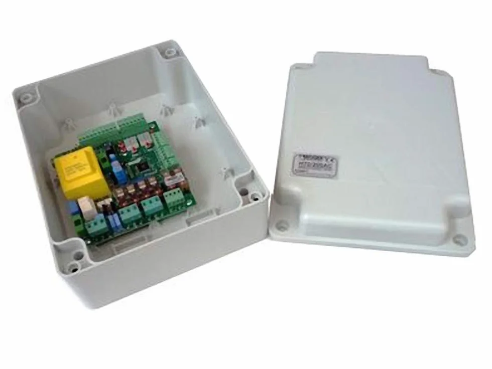 Unità di controllo H70/200AC/BOX per due motori a corrente alternata da 230 V, contenitore in plastica ROGER