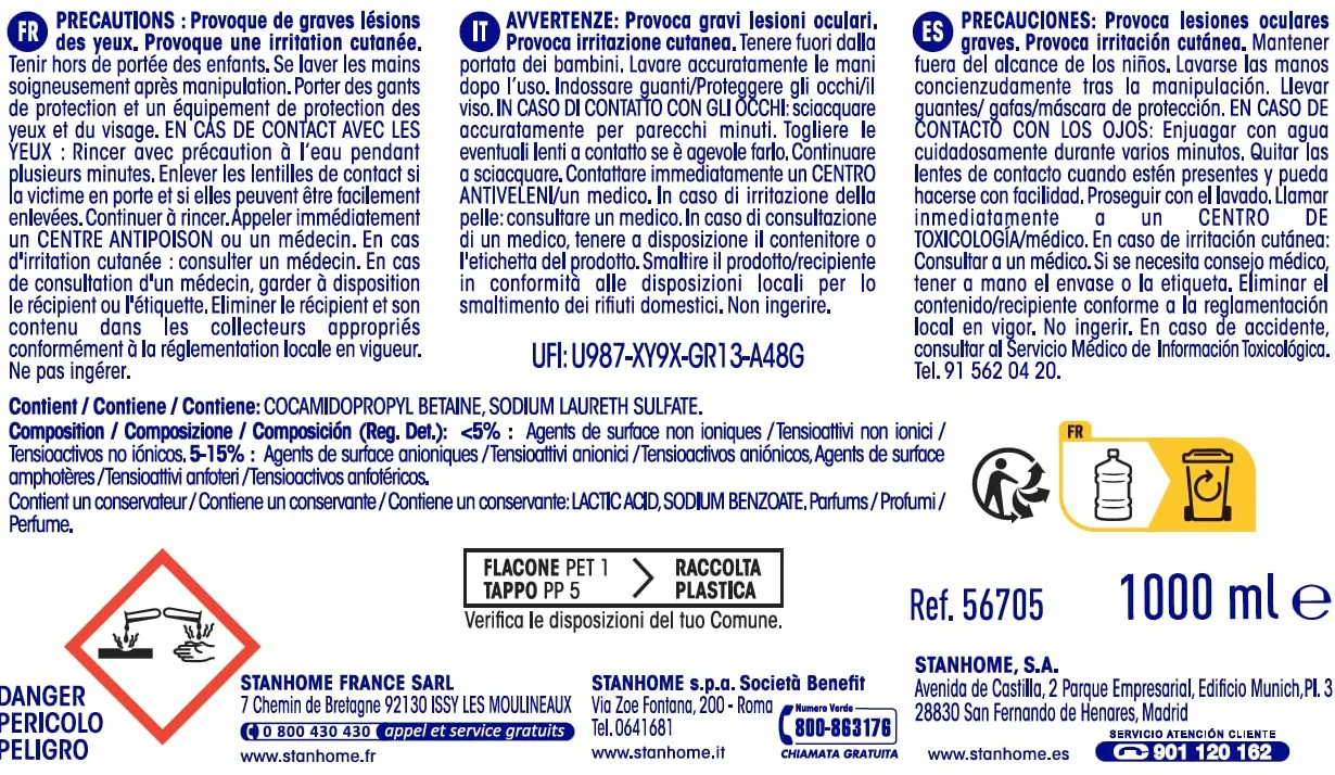 Degreaser Sgrassatore Sgrassatore Concentrato Multisuperfici - 2 Pezzi X 1000 Ml