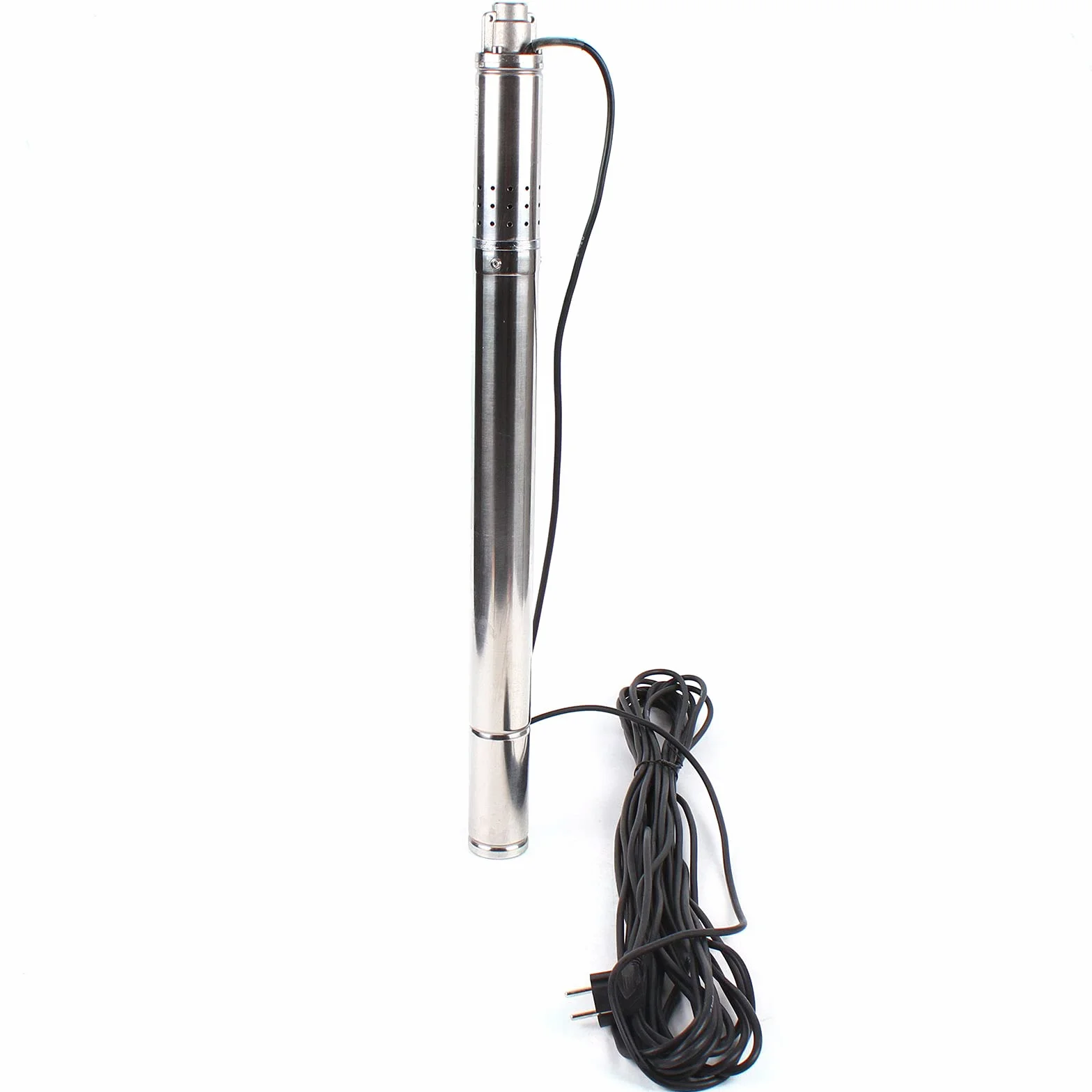 Pompa sommersa da 2 pollici in acciaio inox, BuRuiYoten, sommergibile, pompa per fontana, adatta alla sabbia, da giardino, pompa a vite, pompa sommersa