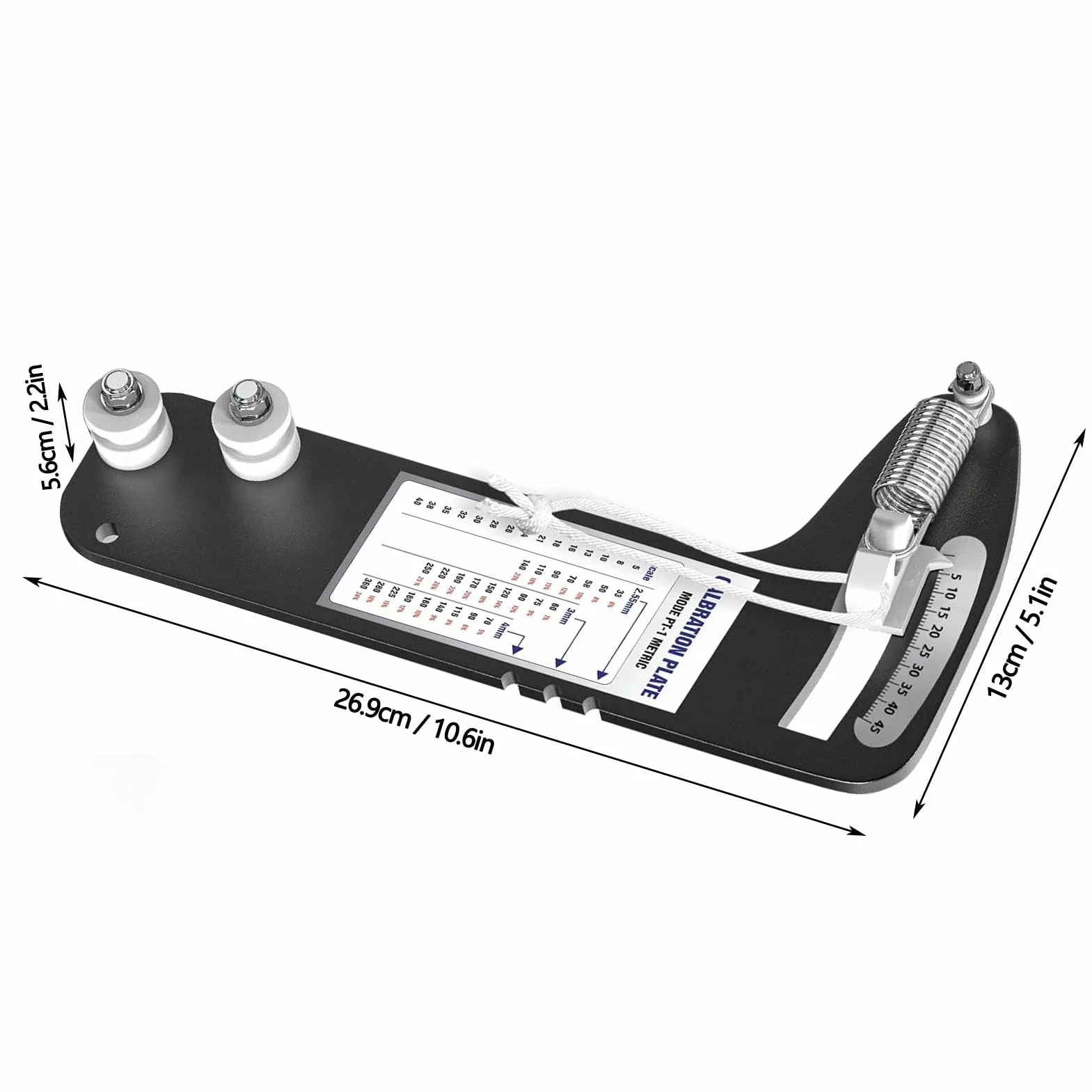 Misuratore di Tensione per Sartiame per Barche a Vela, Misuratore di Tensione per Funi Metalliche Ad Alta Precisione in Lega di Alluminio con Design Vivavoce per Cavo da 2,5 Mm 3