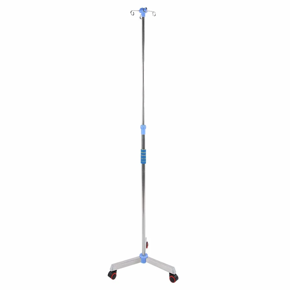 Supporto per asta porta flebo superiore rimovibile stabile e robusto, supporto per borsa intravenosa regolabile in altezza, per case di cura Assistenza domiciliare Centri di servizio