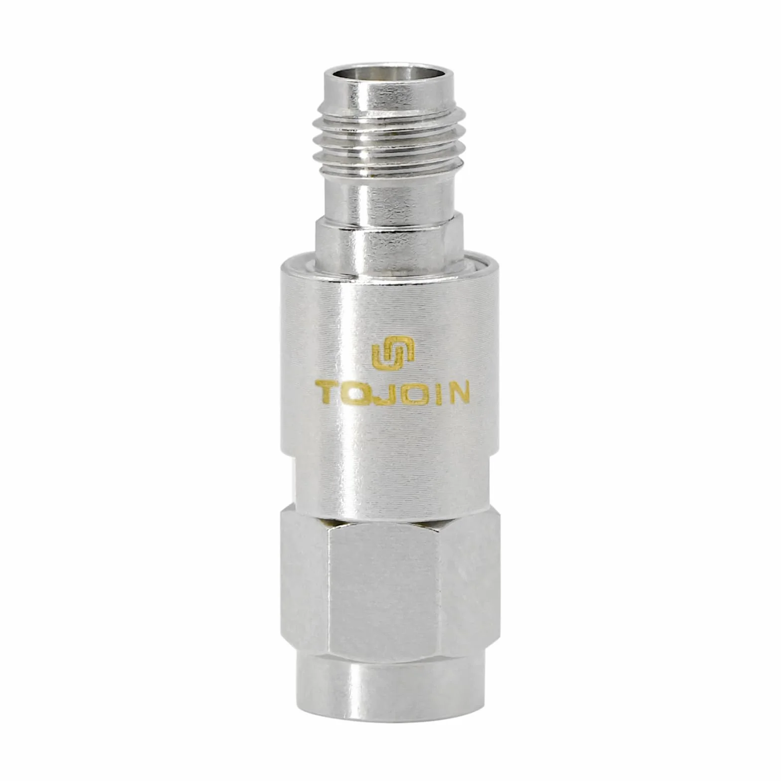 TOJOIN 12,4 GHz 20 dB RF attenuatore coassiale 2 W 50 Ohm SMA maschio a femmina RF coassiale SMA Attenuatore, regolatore di attenuazione fisso, 2 attenuatori in rame