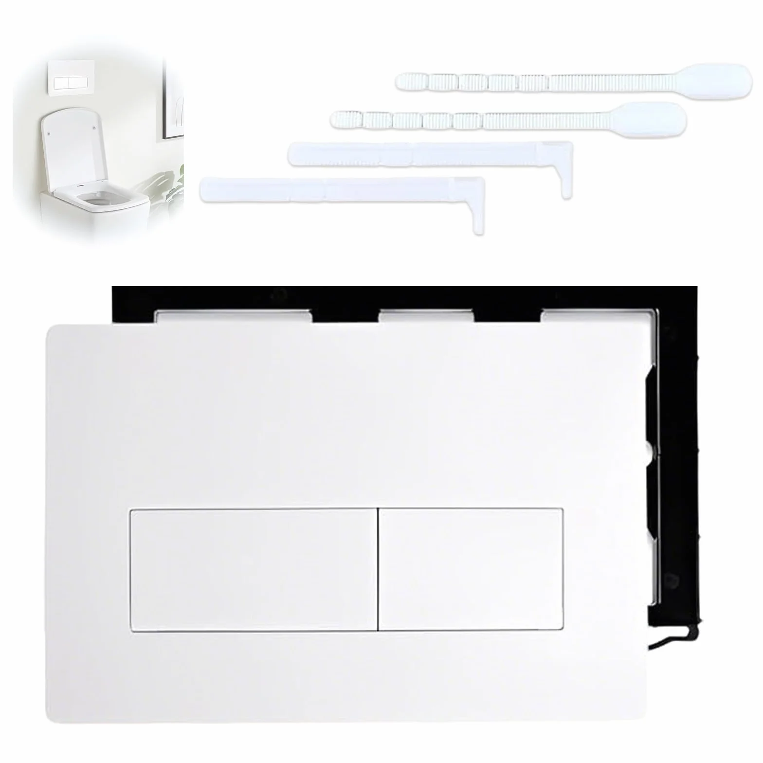 Geberit Sigma Placca Di Comando WC Doppio Scarico Bianco Compatibile Con 01 20 30 50 UP320 300