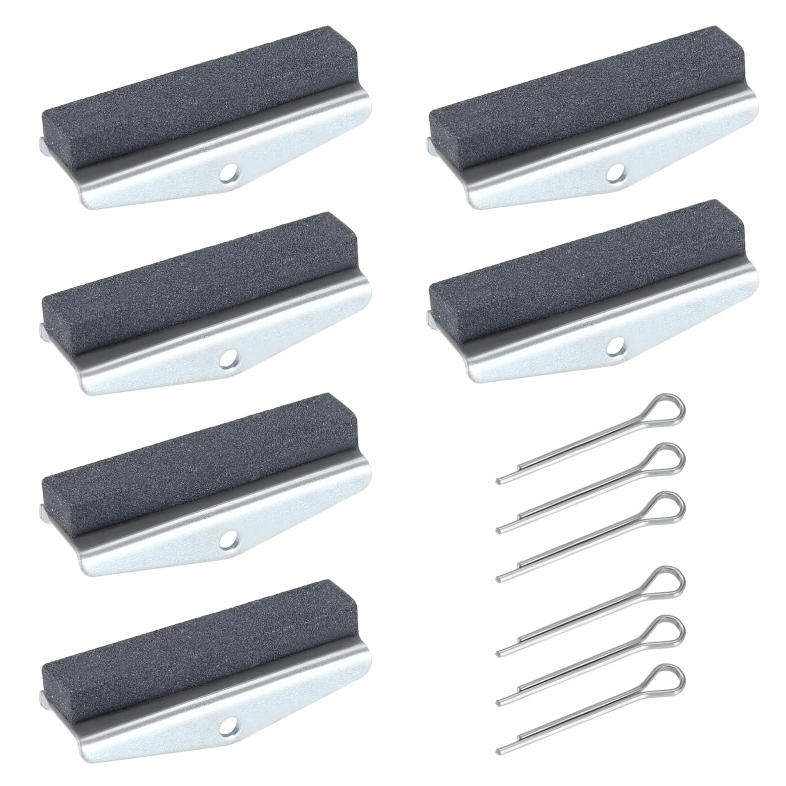 2 Set Cilindro Motore Hone Stones Sostituzione 3 Mascella Cilindro Motore Affinare Auto Cilindro Motore Rettifica Freno Affinare per la Pulizia Lucidatura 1-1/8 "