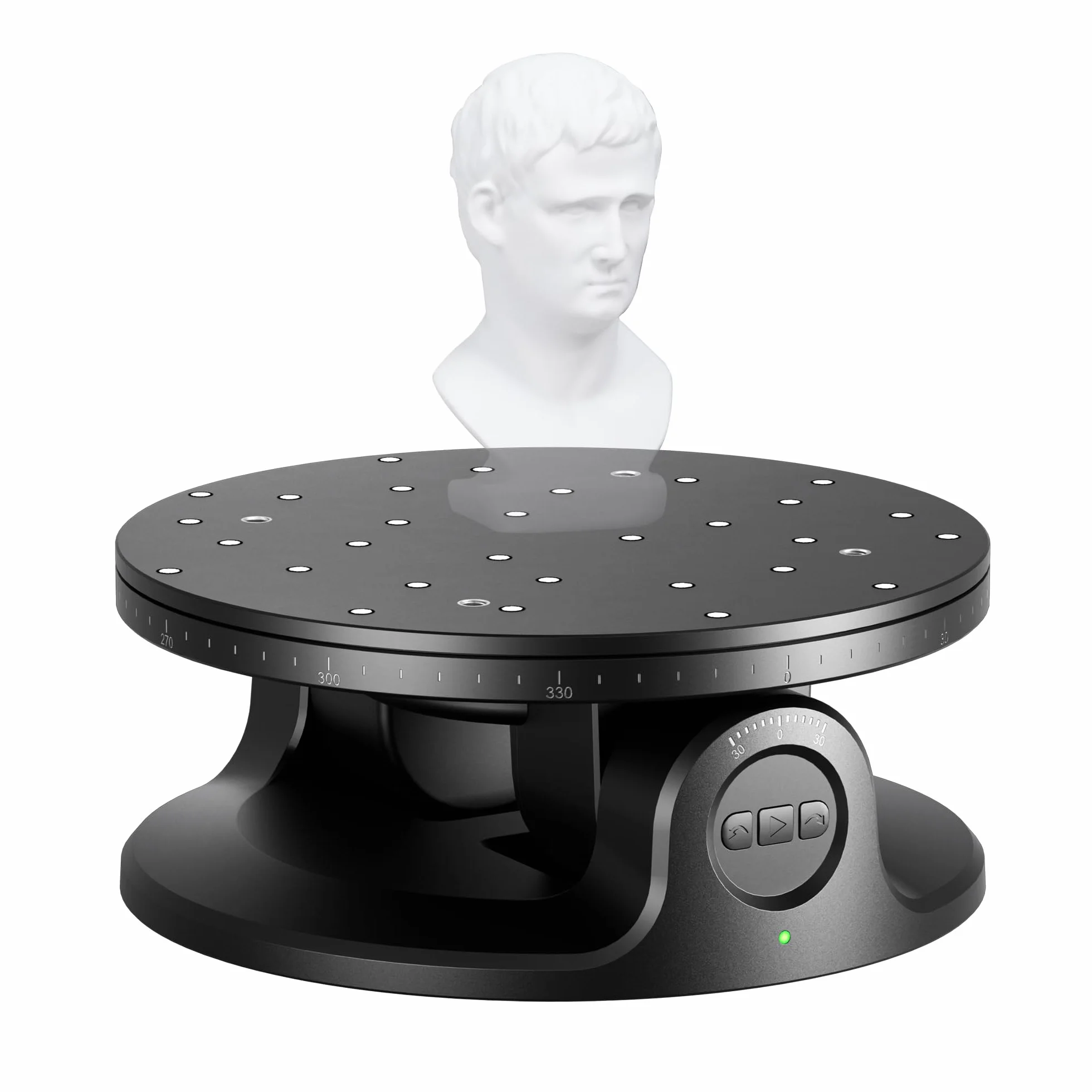 Revopoint Doppio Giradischi per Scansione 3D, Acquisizione Dettagliati Dati 3D di Oggetti Piccole e Medie Dimensioni, Compatibile con Scanner 3D MIRACO/POP3 PLUS/INSPIRE 2/MetroX/MetroX Pro/MetroY Pro