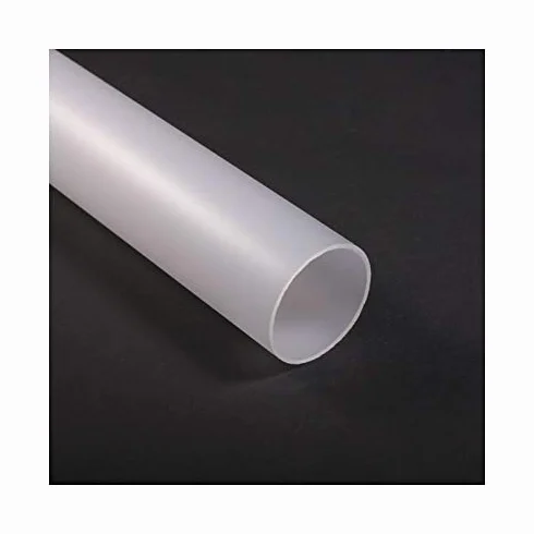 Tubo acrilico satinato xt, diametro esterno: 80mm, diametro interno: 74mm, parete: 3mm, lunghezza 1m