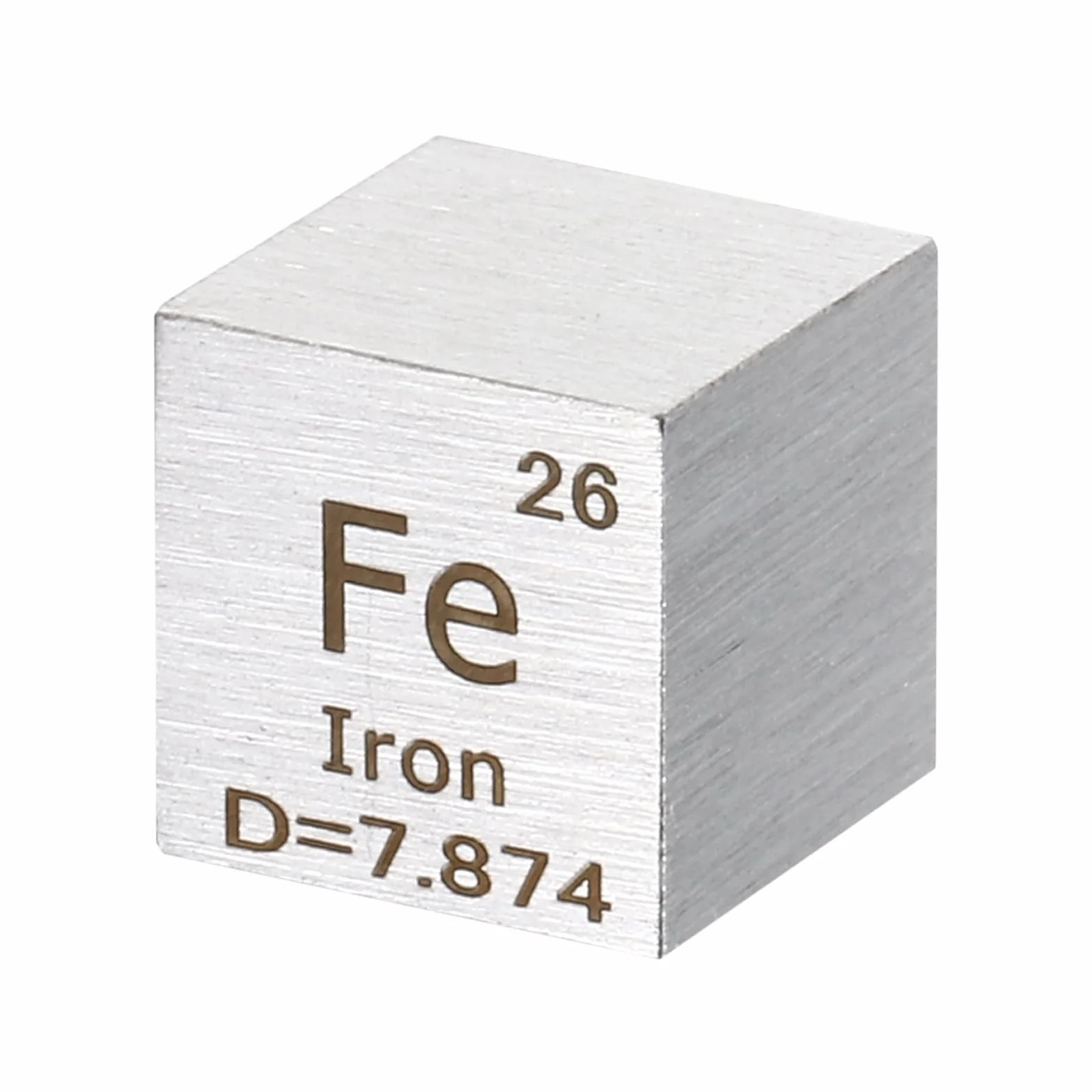 PATIKIL Cubo in Ferro, Cubo Alta Densità 10mm Elemento Soltante Cubo Metallico Cubo Tavola Periodica Elementi Raccolte Laboratorio Esperimenti Scientifici Insegnanti Classi Scientifiche