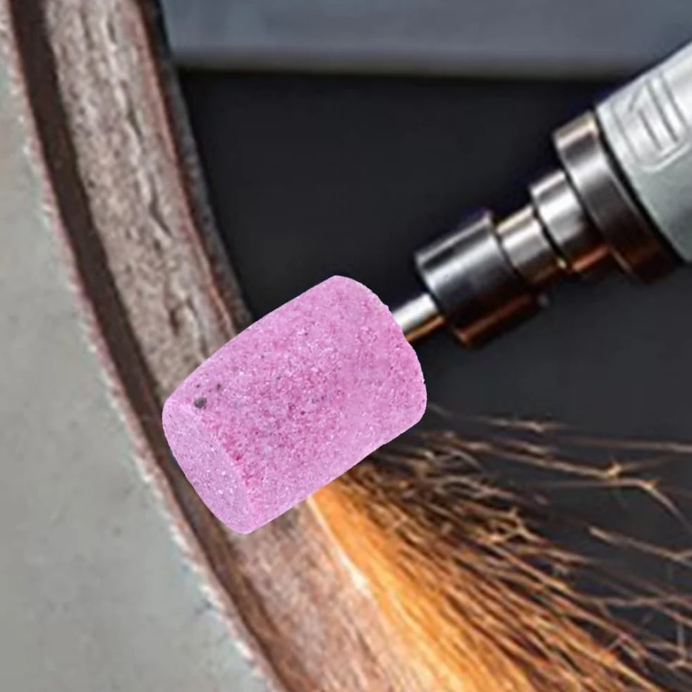 Cilindro in pietra abrasivo per utensili rotanti, efficienti e di lunga durata, con gambo da 6 mm, 5 pezzi (6 x 35)