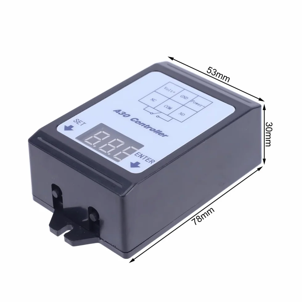 Modulo Monitoraggio Tensione,CC 99,9 V Scheda Controllo Tensione per Controllo Sottotensione di Sovratensione e Rilevamento da Tensione
