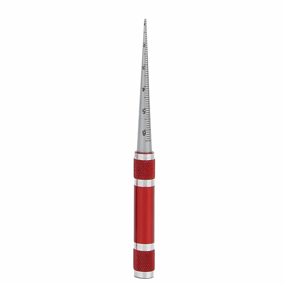 Strumento di Misurazione del Diametro Interno Conico in Acciaio Inossidabile Righello Conico assortimento di calibri conici per saldatura, test di saldatura, calibro conico, gap 1-6,5 mm