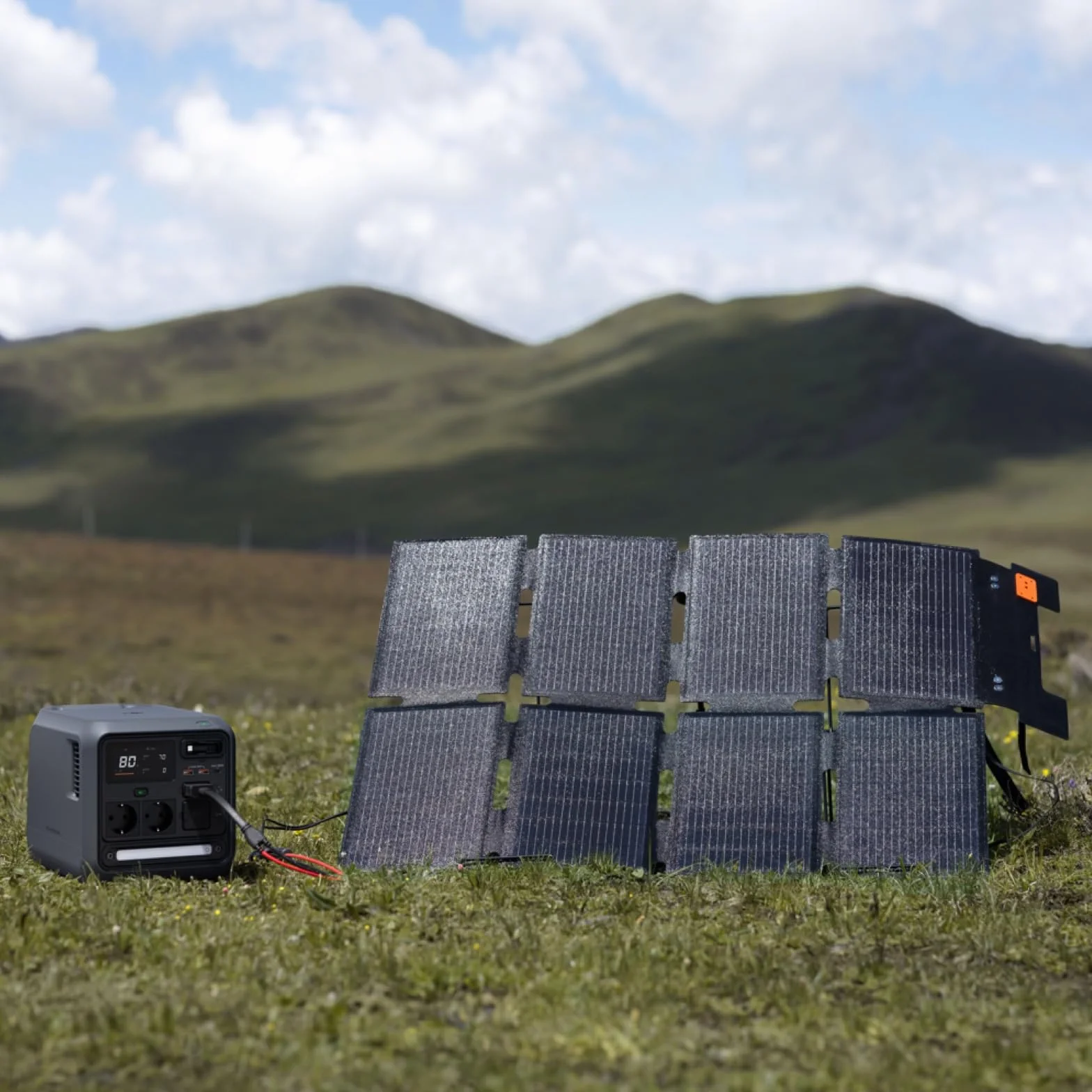 Pannello solare pieghevole IBCPOWER (100 W)