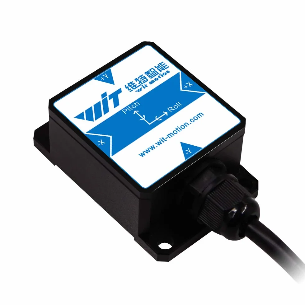 【Interruttore di inclinazione con uscita in tensione SINVT-232】 Inclinometro di sicurezza analogico a doppio asse (uscita 0-5V, +-90 gradi), sensore dell'angolo di inclinazione anti-vibrazione (IP67)