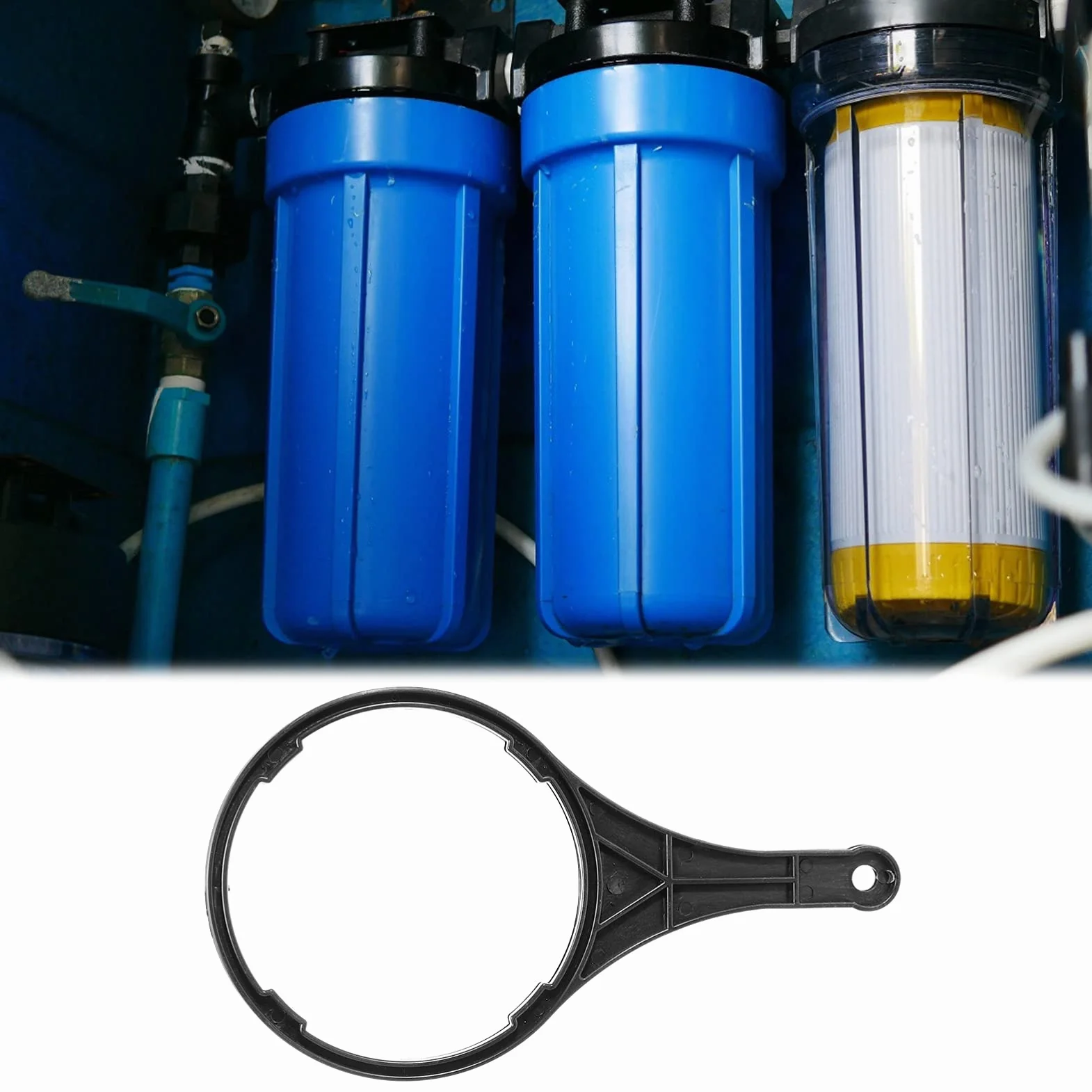 Chiave Per Alloggiamento Filtro Acqua 3 Pezzi Universale