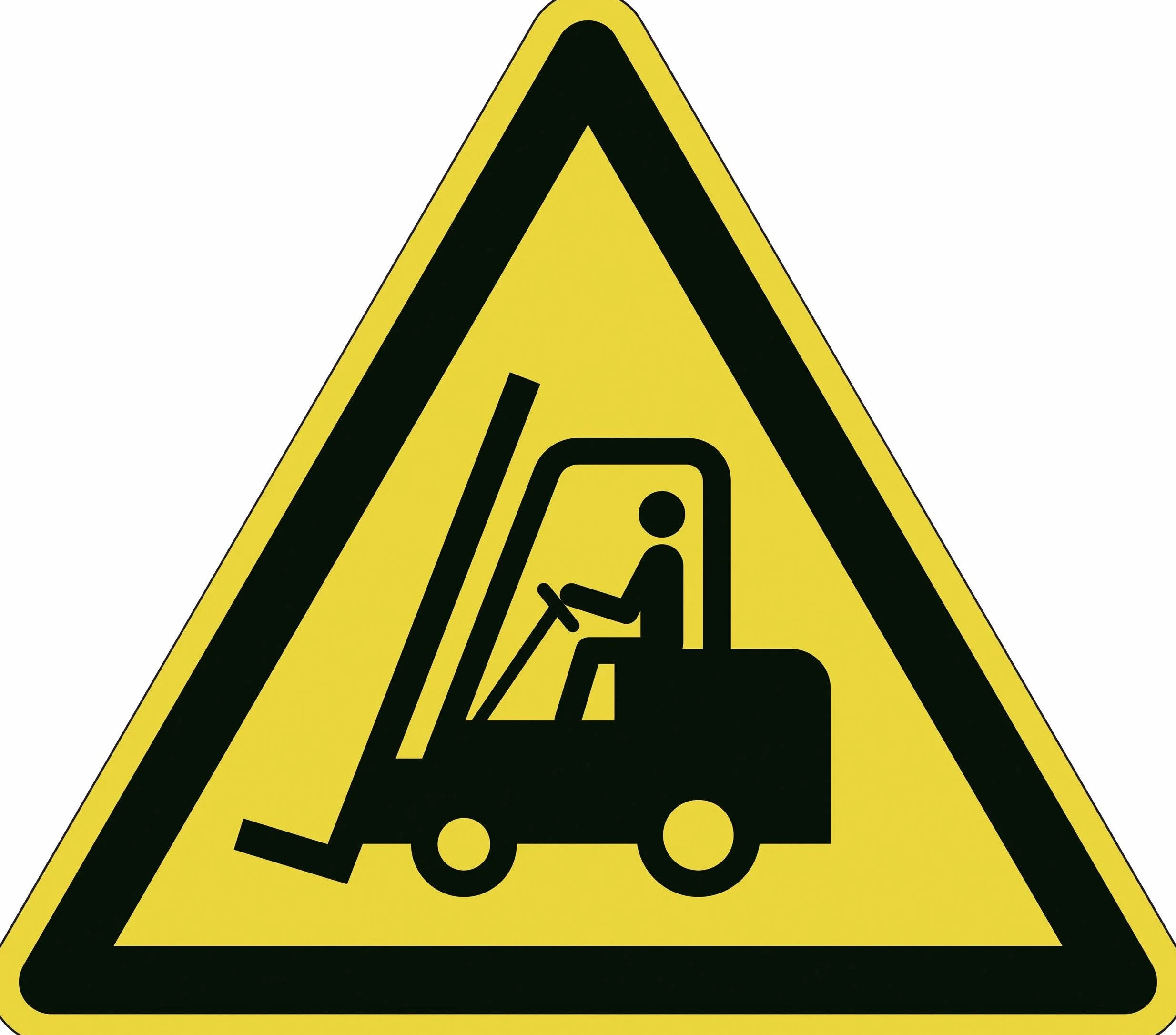 Durable 173404 - Segnaletica di Sicurezza Registrata Attenzione Passaggio Carrelli, 430 x 0.4 x 378 mm, Giallo