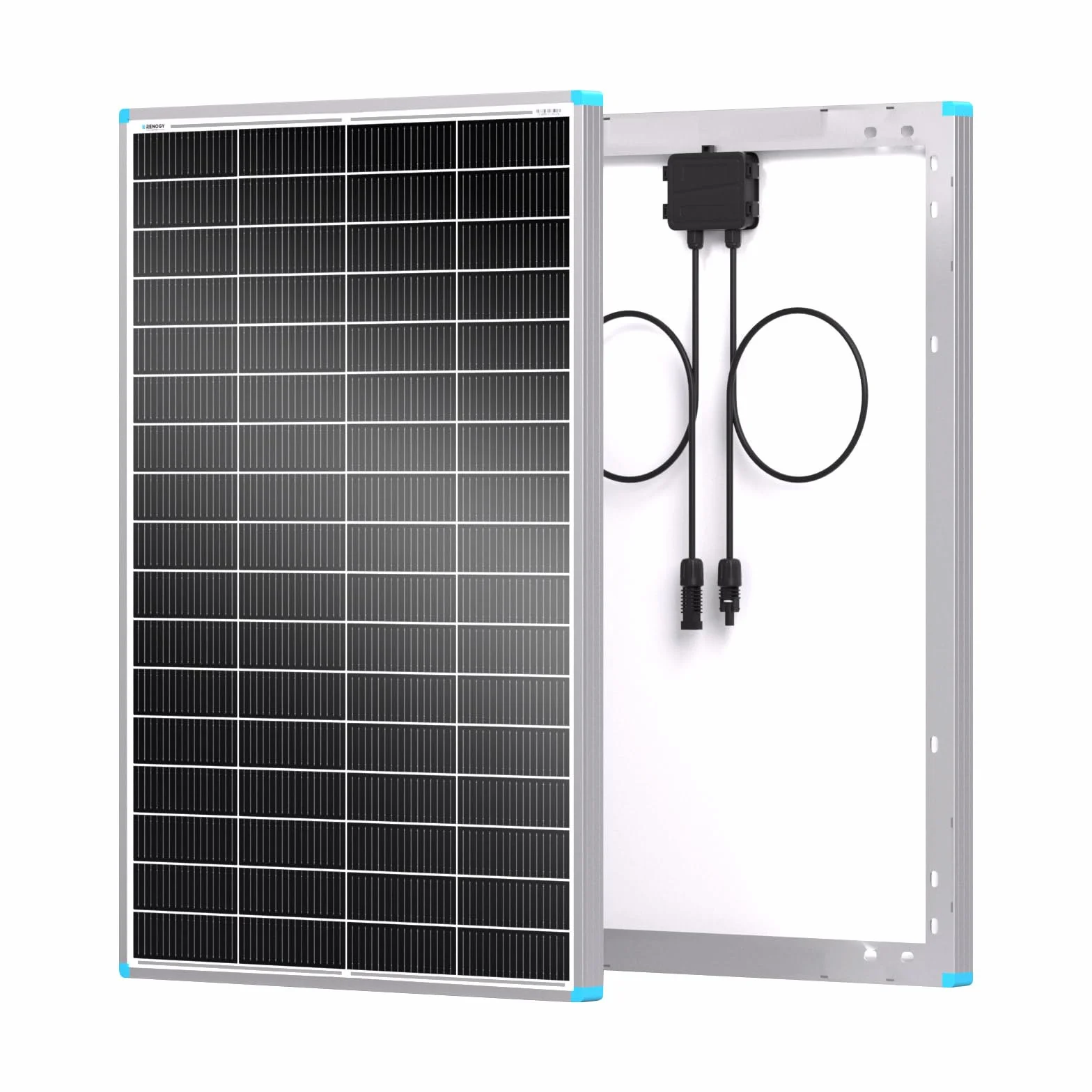 Renogy 16BB N-Type 175 Watt 12V Pannelli Solari 25% ad alta efficienza, caricatore di moduli fotovoltaici per batterie di camper, barche e tetti e altre applicazioni off-grid