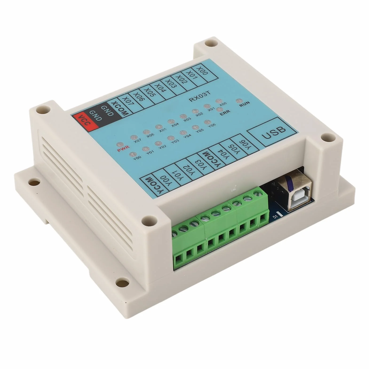 Controllo PLC, Controller Logico Programmabile, Controller Logico Programmabile, PLC, 12V 24V, Simulazione Software Industriale, Localizzazione Rapida degli Interruttori di