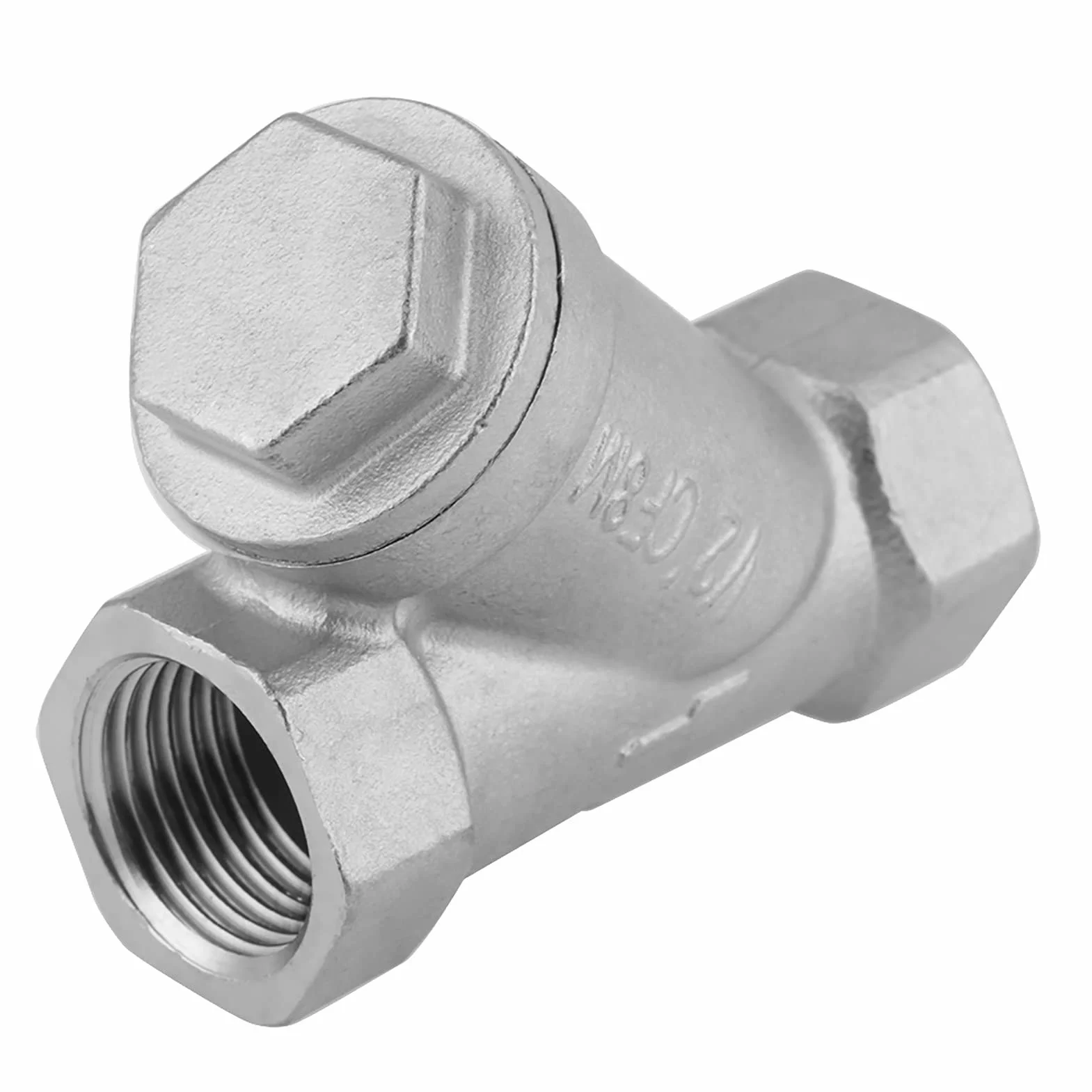 Y Filtro Raccordo Tubo DN15 1/2" PT Filettatura Acciaio Inox Y Tipo Filtro Pompa Filtro per Acqua Gas