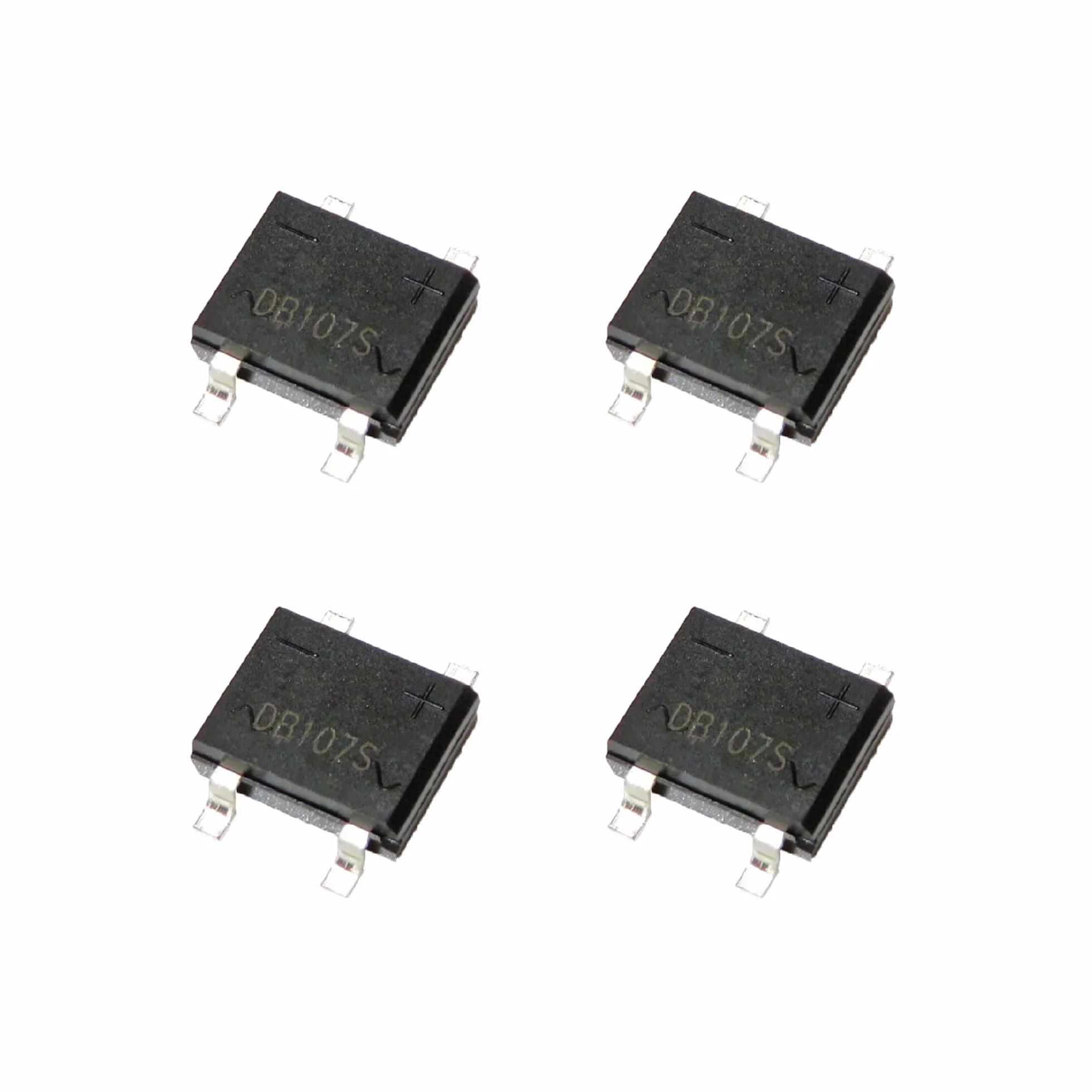 4 PEZZI DB107S in formato SMD ponte raddrizzatore 1000V 1A