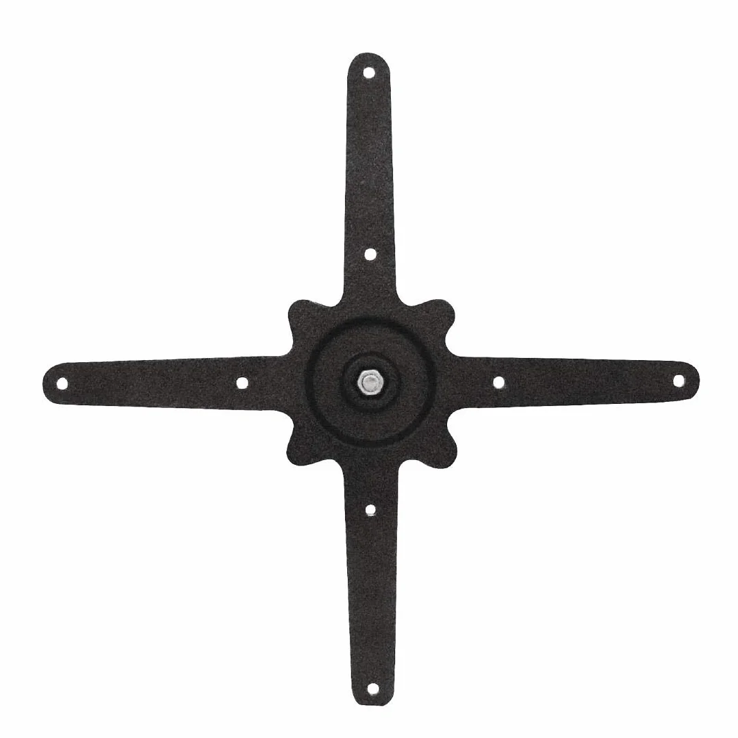 Bolero CE154 gamba tavolo base in ghisa, nero