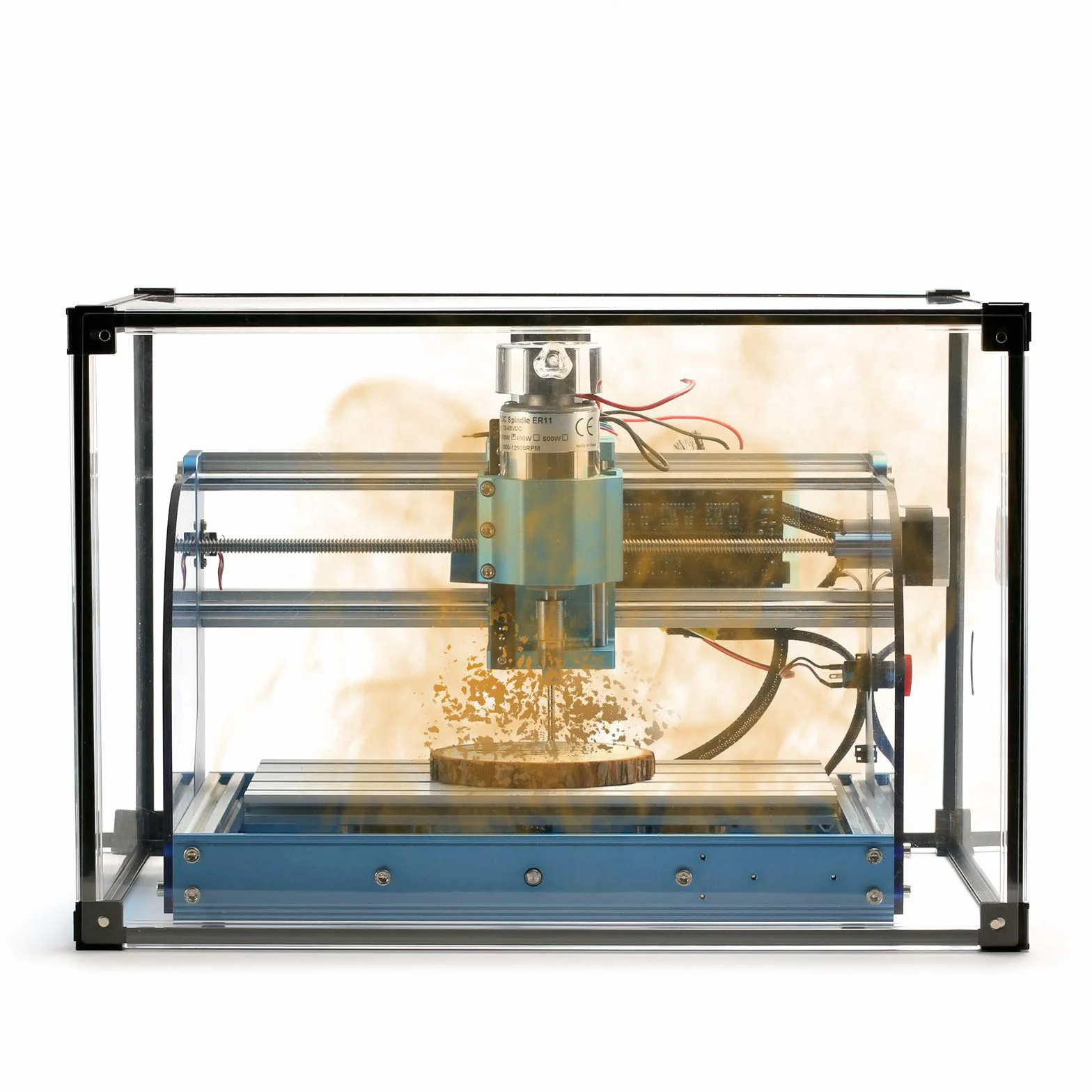 Genmitsu KABA Lite PETG-CNC - Protezione migliorata, antipolvere, compatibile con 3018-PRO/3018/3018-MX3/3018-PROVer/1810-PRO, 450 x 390 x 300 mm