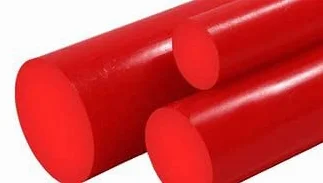 Barra Tonda PU Poliuretano 90 SH 15 mm Rosso Mattone