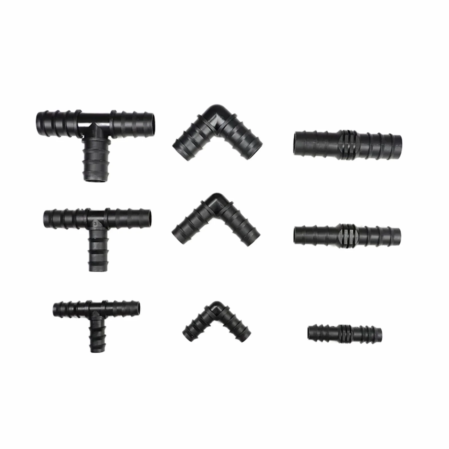 2~50 pz Pagoda Acqua Connettore di Plastica 16/20/25mm PE Tubo Raccordo for Giardino Micro irrigazione a goccia Accessorio(Straight 25mm,30 pieces)