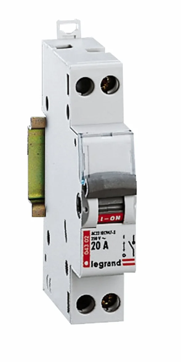 Legrand 004338 - Interruttore a levetta AUS 2P 125A