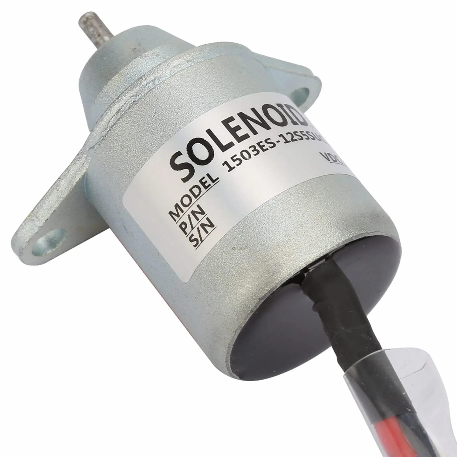 Arresto Motore 12V, Solenoide Woodward 1503Es 12S5Suc5S 1503Es-12S5Suc5S Kit di Sostituzione Elettrovalvola di Arresto Off 1503Es-12S5Suc5S
