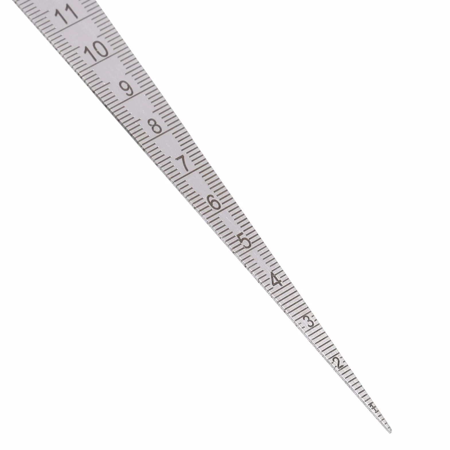 Strumento di ispezione del foro del righello calibro conico 1-15 mm acciaio inossidabile