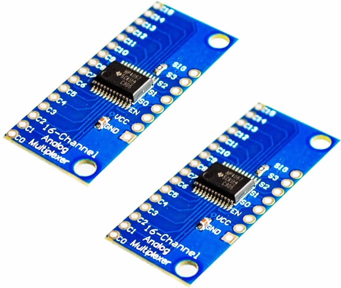 2pcs CD74HC4067 16-Channel Analog Digital Multiplexer Breakout Board Module | 2pcs modulo analogico digitale multiplexer 16 canali CD74HC4067 per Arduino Rasperry Pi