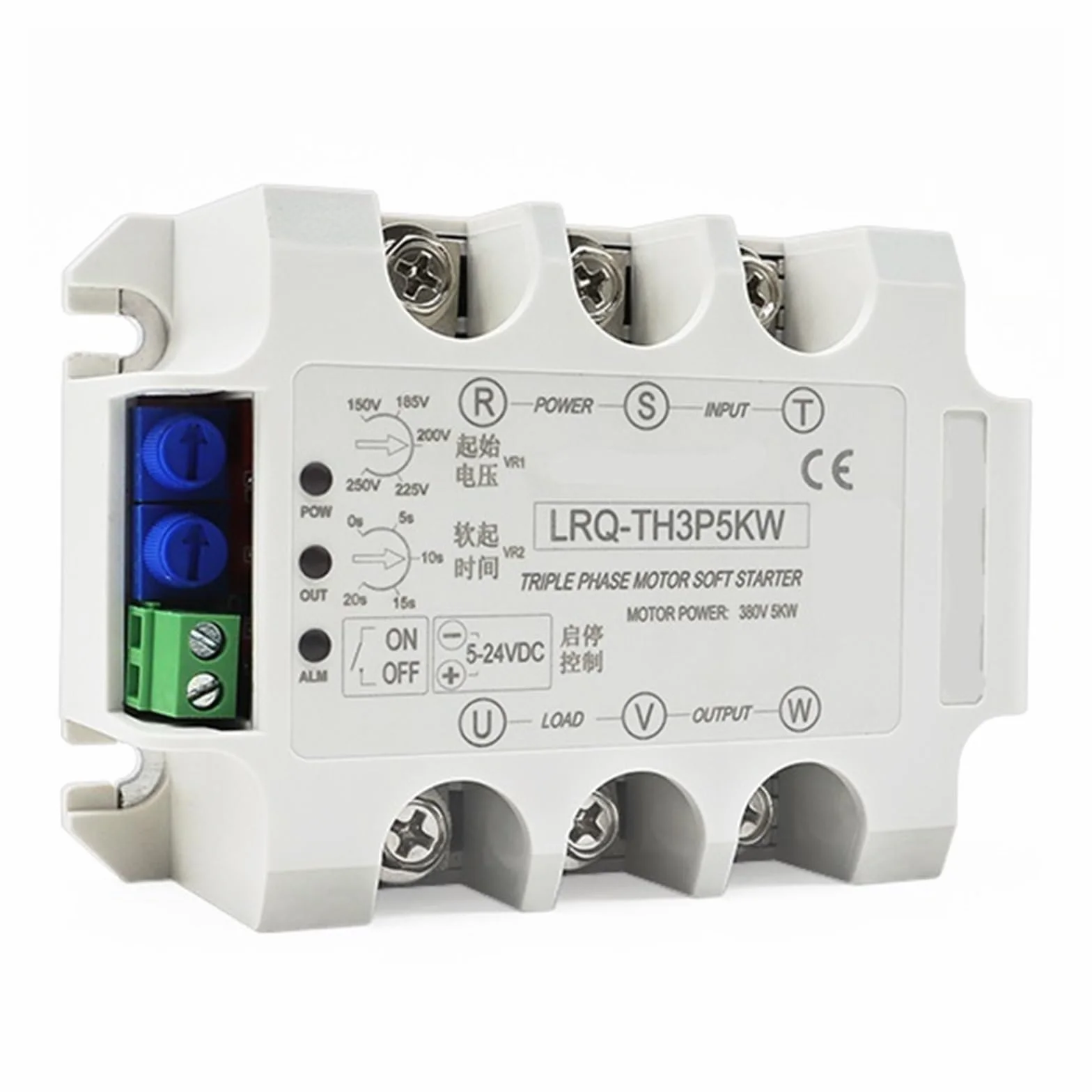 Avviatore graduale for Motori trifase/monofase Modulo di Avvio Lento Relè a Stato Solido Decompressione e regolatore Step-Down(3 Phase 5KW Module)