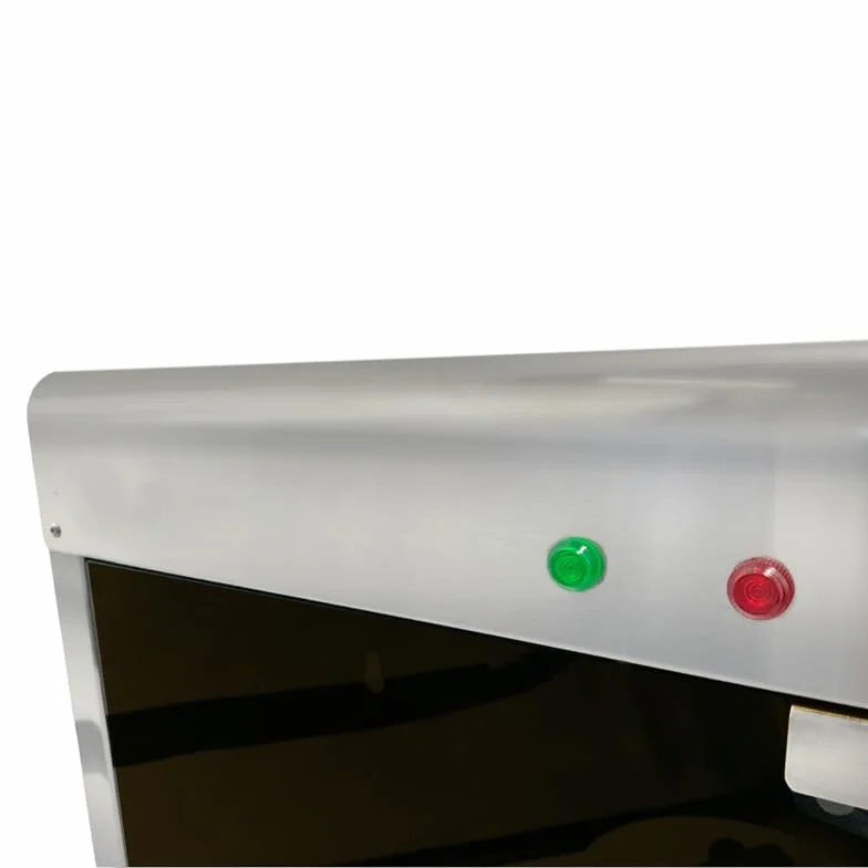 Armadio disinfettante UV - Sterilizzatore professionale per coltelli - Da 10 a 12 coltelli - Disinfezione al 99% - Supporto magnetico - Acciaio inossidabile