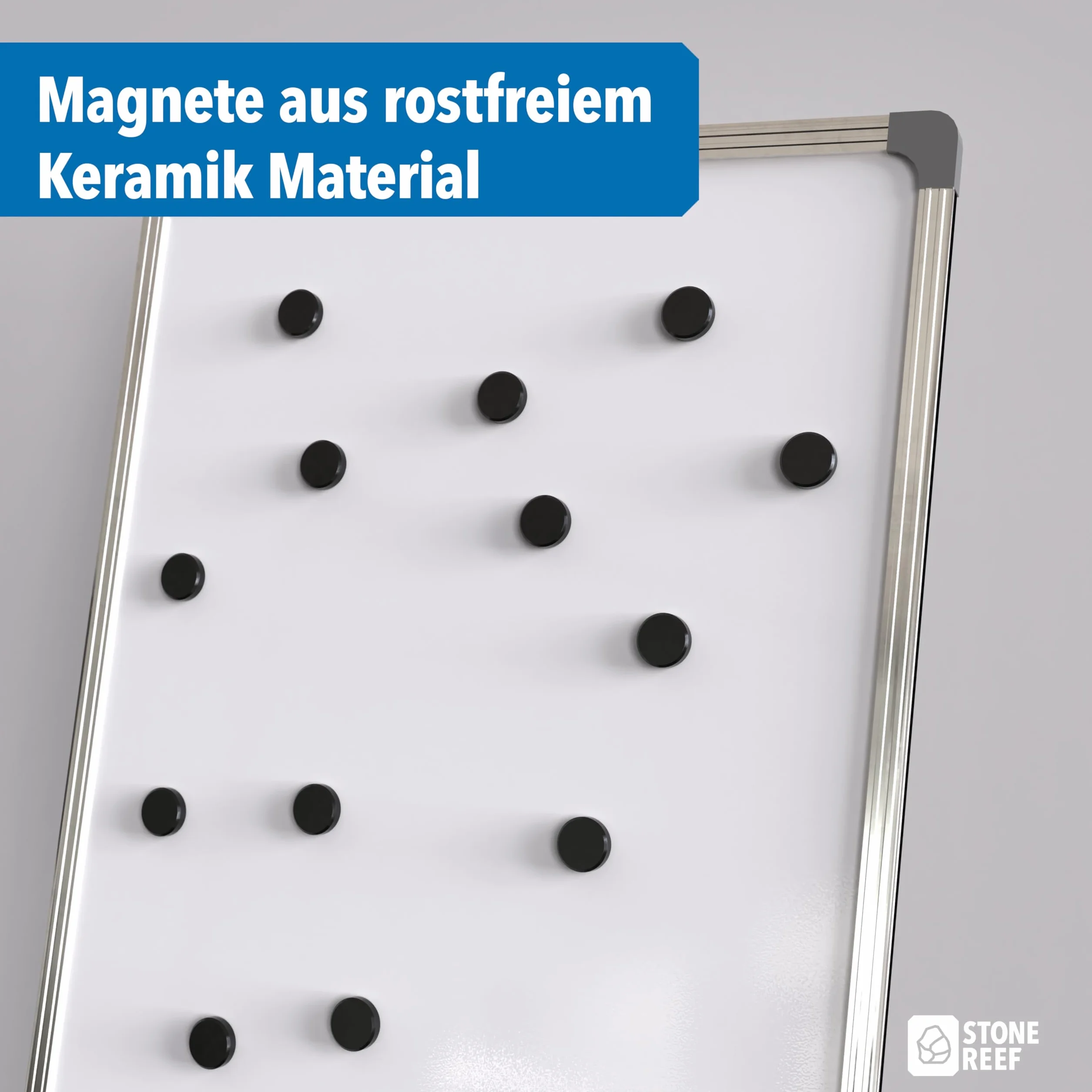 Magneti flessibili extra forti 65 pezzi 17,6 mm x 4,9 mm resistenti al calore e alla corrosione