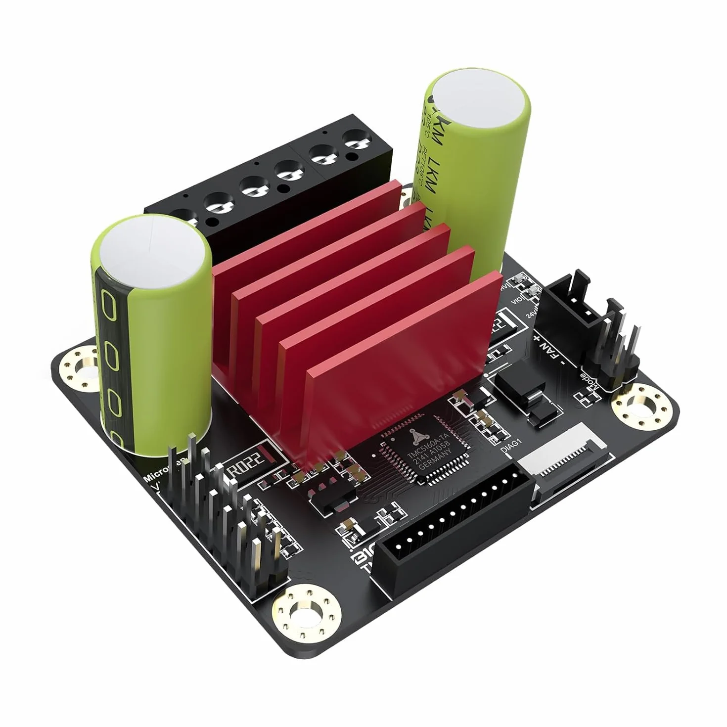 BIGTREETECH TMC5160T Plus V1.0 Driver motore passo-passo 8V-60V StepStick SPI pressione silenziosa ad alta velocità per Marlin/Klipper/RRF Firmware Manta M8P V2.0/V1.0, Octopus Pro scheda di controllo